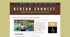 Desktop Screenshot of bereanconnect.com